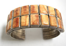 Load image into Gallery viewer, Vintage Navajo Pawn Spiny Oyster Shell Cuff