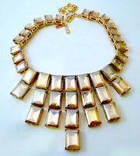 Load image into Gallery viewer, Signed Kenneth J. Lane Citrine Crystal Necklace
