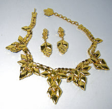Load image into Gallery viewer, One-Of-A-Kind Outstanding Vintage Red Bib Necklace Set by Robert Sorrell  - JD10398