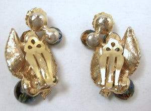 Vintage Signed Schiaparelli Earrings
