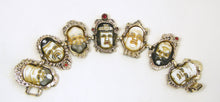 Load image into Gallery viewer, Vintage Famous Selro Gods Bracelet &amp; Earrings