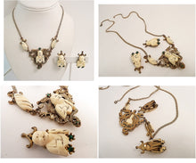 Load image into Gallery viewer, Vintage Rare Selro Necklace &amp; Earrings