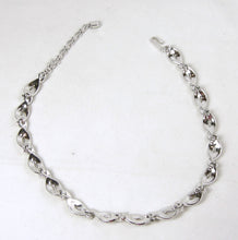Load image into Gallery viewer, Vintage Signed Trifari 1950s Braided Rhinestone Necklace