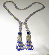 Load image into Gallery viewer, Vintage Hand Woven Deco Flapper Beaded Necklace  - JD10508
